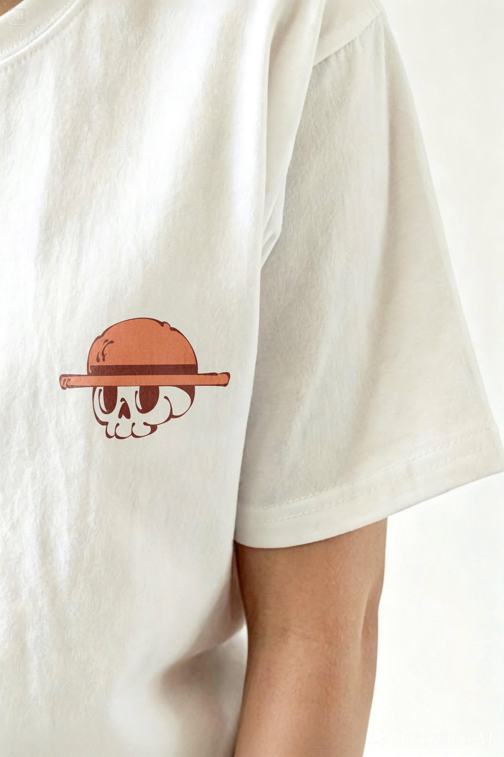 Anime Streetwear Graphic Tee, Vintage Pirate Cartoon Shirt, T-Shirt Gift